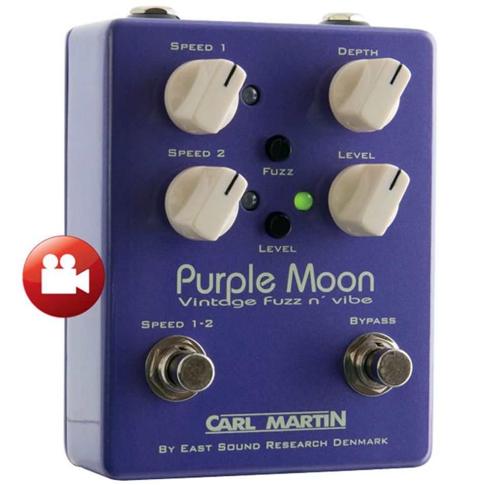 Carl Martin Purple Moon Vintage Fuzz n' Vibe Review