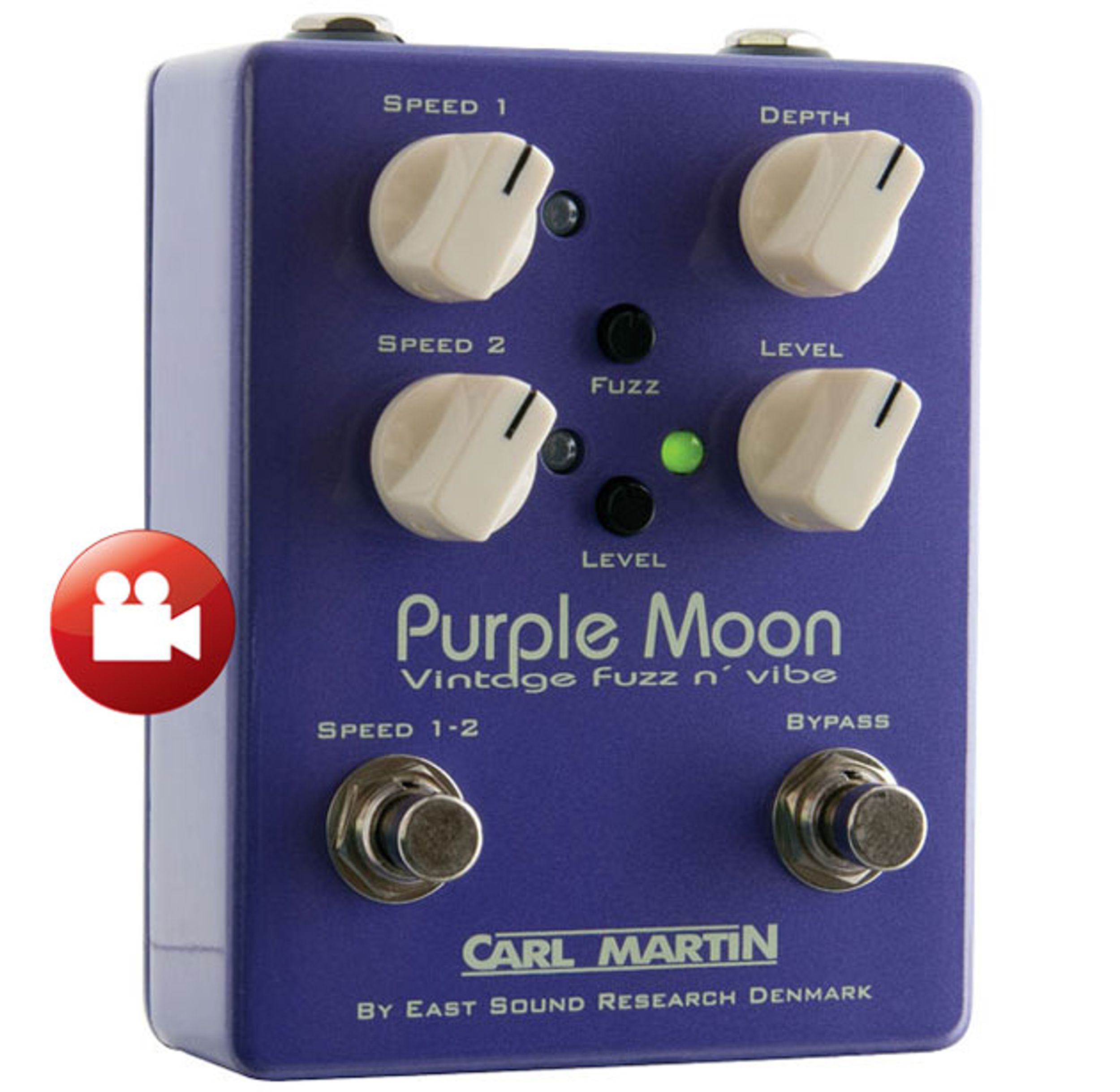 Carl Martin Purple Moon Vintage Fuzz n' Vibe Review