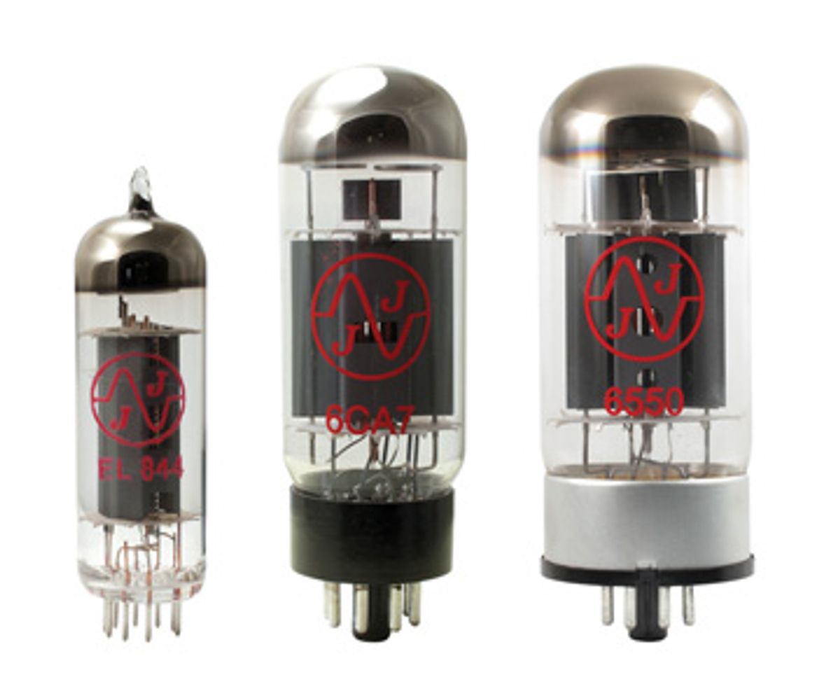 JJ Electronic Now Producing 6550, 6CA7, and EL844 Tubes