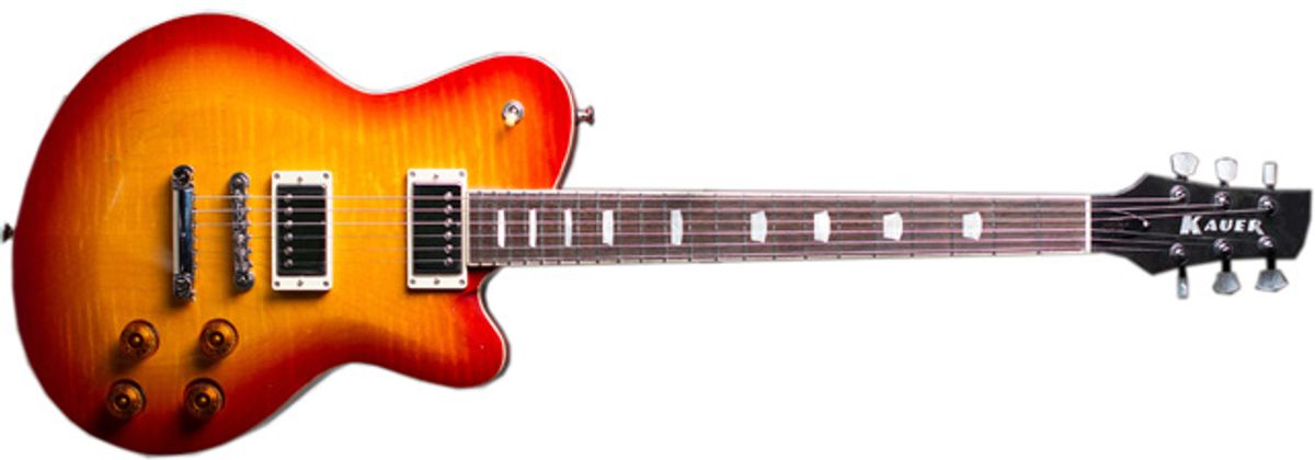 Kauer Guitars Introduces the Starliner Electric Guitar