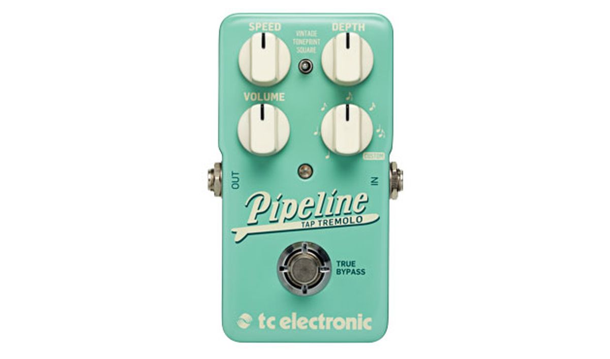 TC Electronic Releases the Pipeline Tap Tremolo