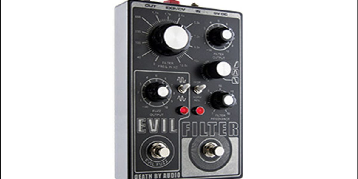 Death By Audio Evil Filter Review - Premier Guitar