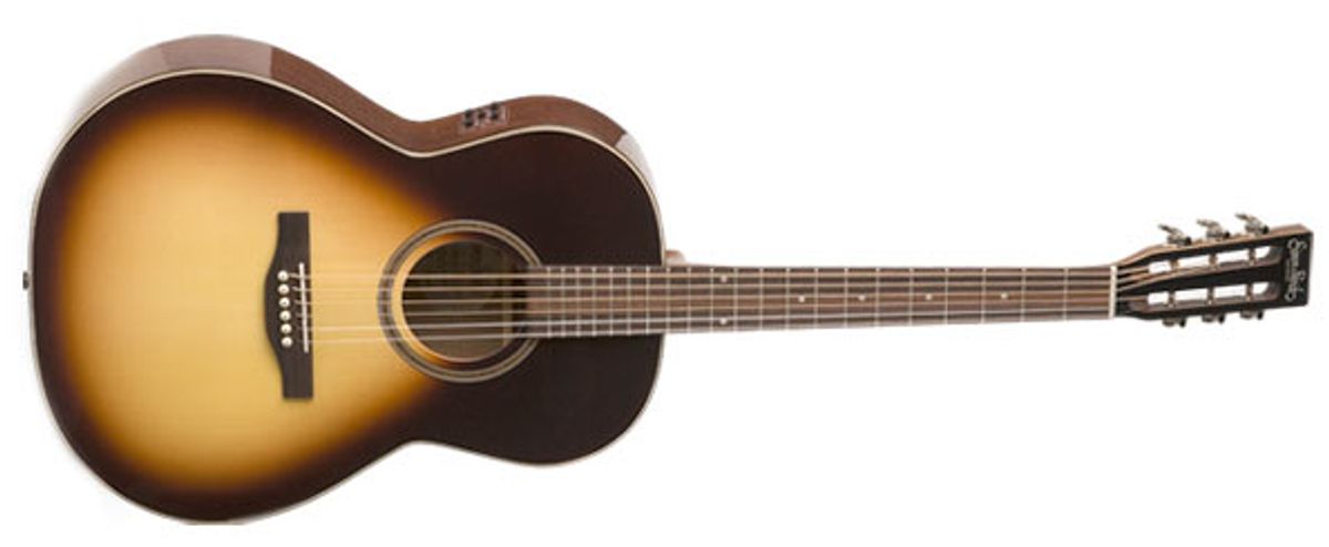 Simon & Patrick Woodland Pro Folk Sunburst Acoustic Guitar Review