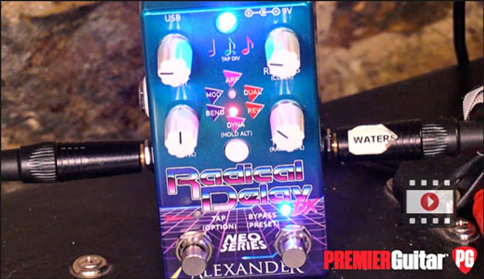 First Look: Alexander Pedals Radical Delay DX