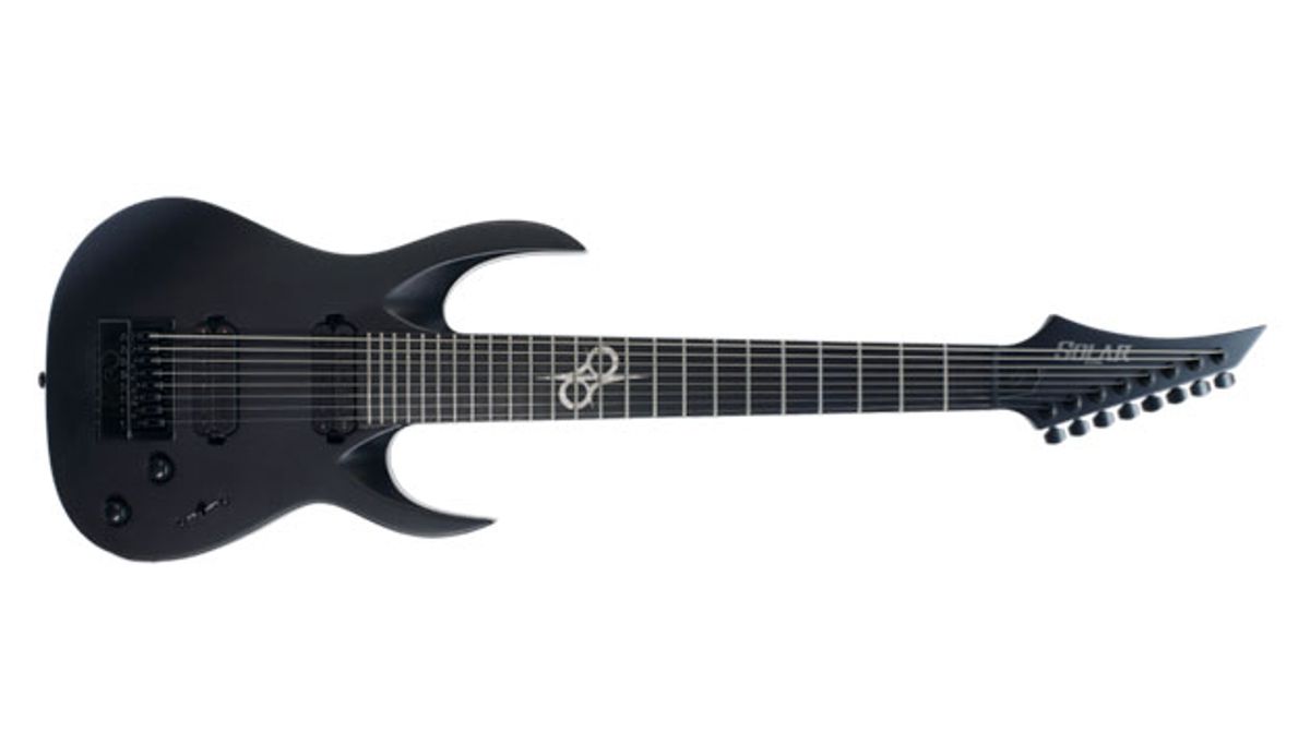 Solar Guitars Announces First 8-String Guitar