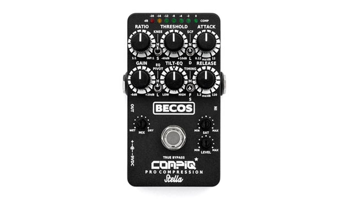 Becos Effects Releases the CompIQ PRO Stella Compressor