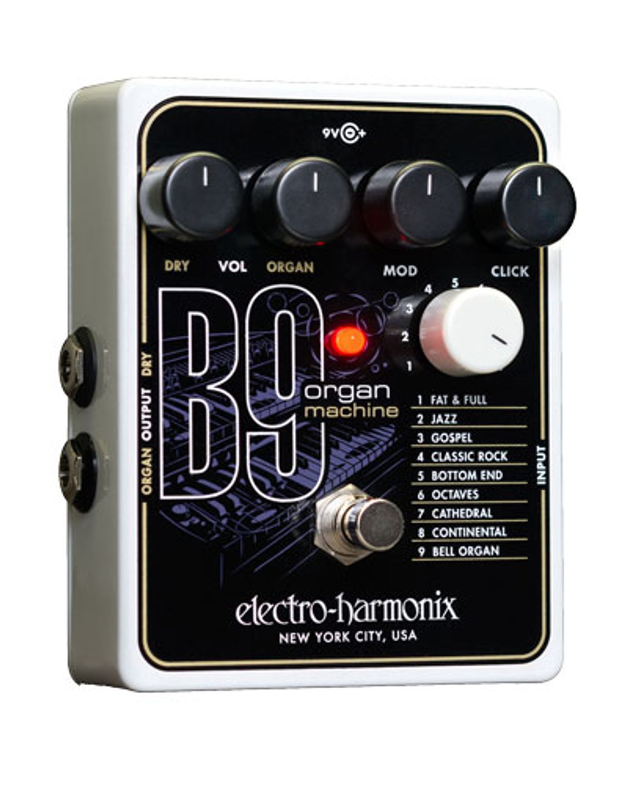 Electro-Harmonix Announces the B9 Organ Machine