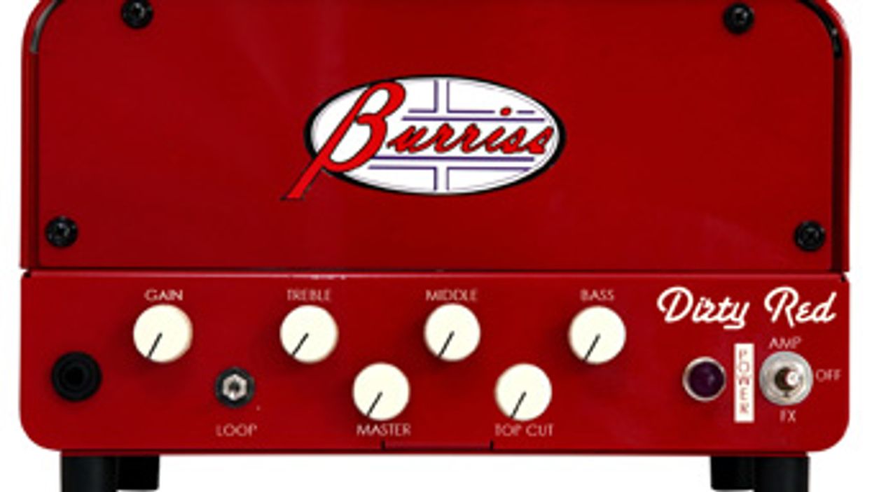 Burriss Amps Introduces Dirty Red
