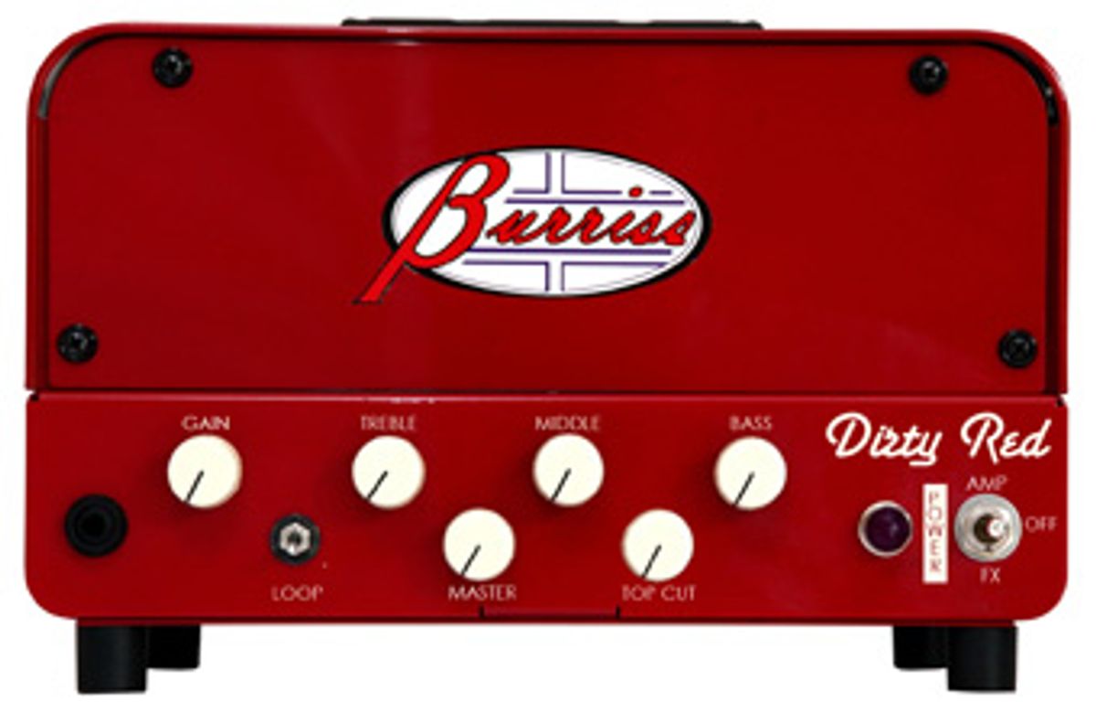 Burriss Amps Introduces Dirty Red