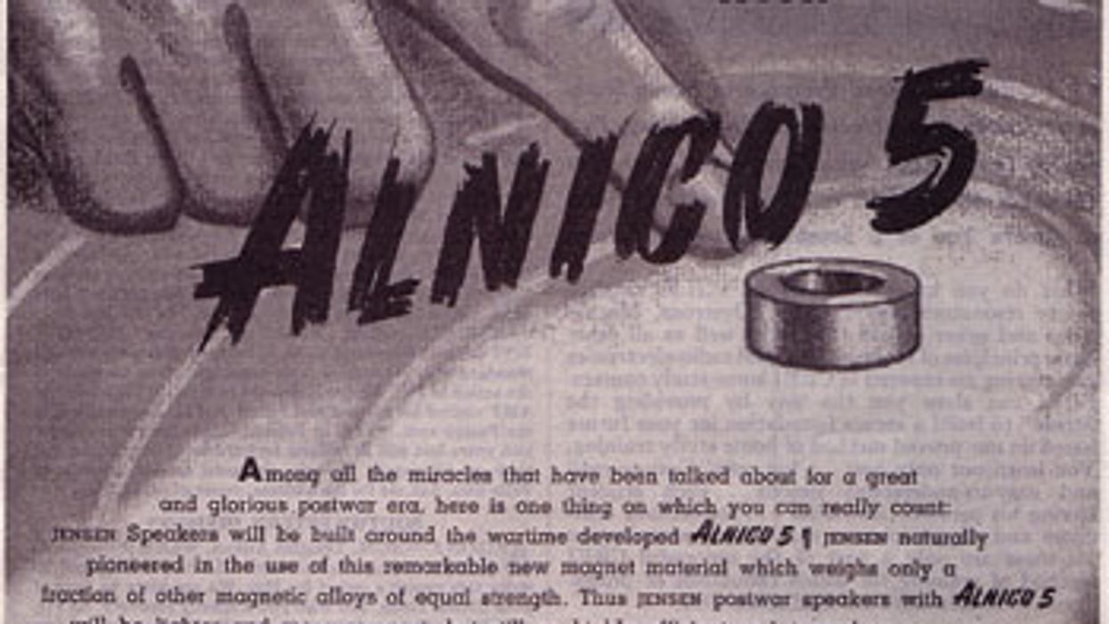 Alnico, the Miracle Metal