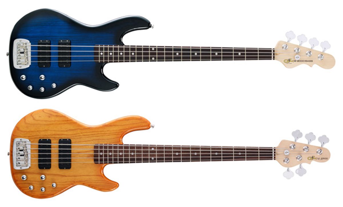 G&L Expands Tribute Series With New M-2000 and M-2500 Basses