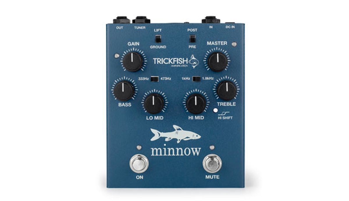 Trickfish Amplification Announces the Minnow Bass Preamp
