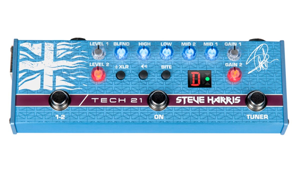 Tech 21 Unveils the Steve Harris SH1 Signature SansAmp