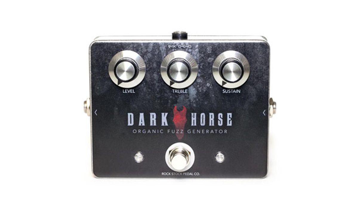 Rock Stock Pedals Announces the Dark Horse Organic Fuzz Generator