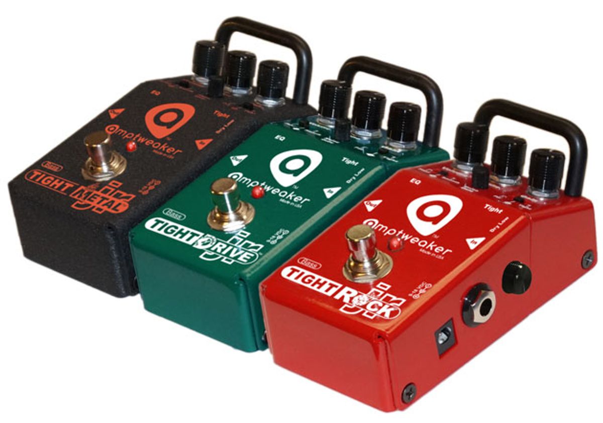 Amptweaker Introduces the Bass TightDrive Jr., Bass TightRock Jr., and Bass TightMetal Jr.