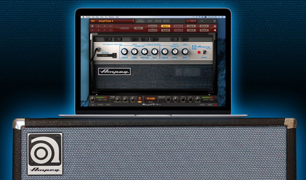 IK Multimedia and Ampeg Unveil SVX 2 for AmpliTube