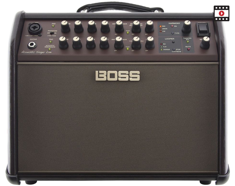 Boss Acoustic Singer Live Review