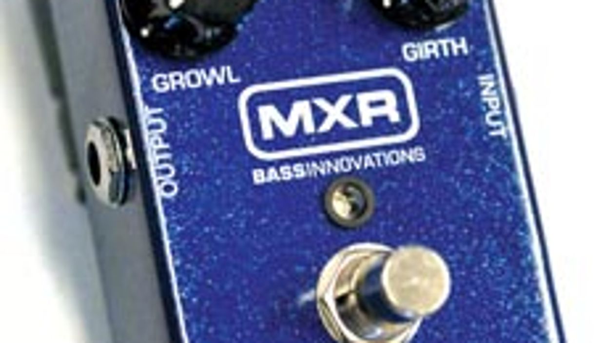 MXR Bass Octave Deluxe Pedal Review