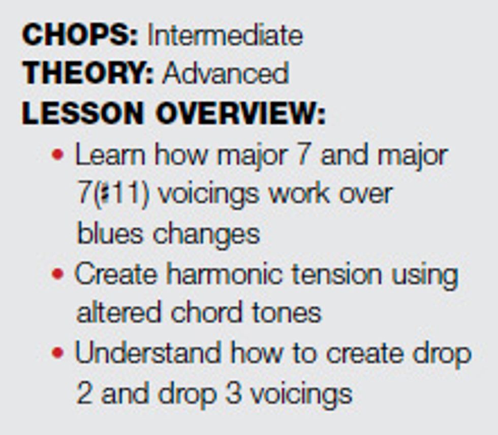 Beyond Blues: Major Chords, Minor Blues