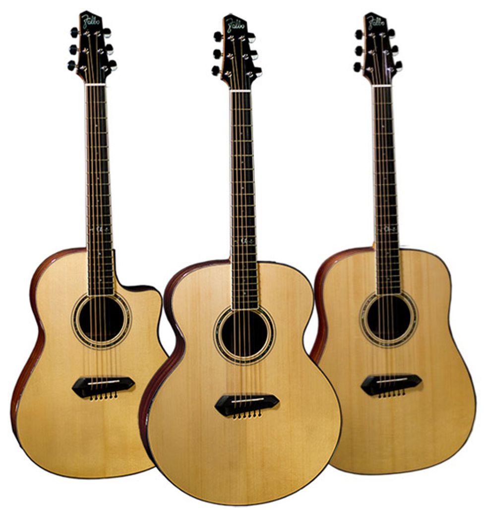 Falbo Guitars Launches with Alpha Series Acoustics