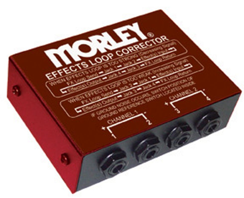 Morley Releases Effects Loop Corrector