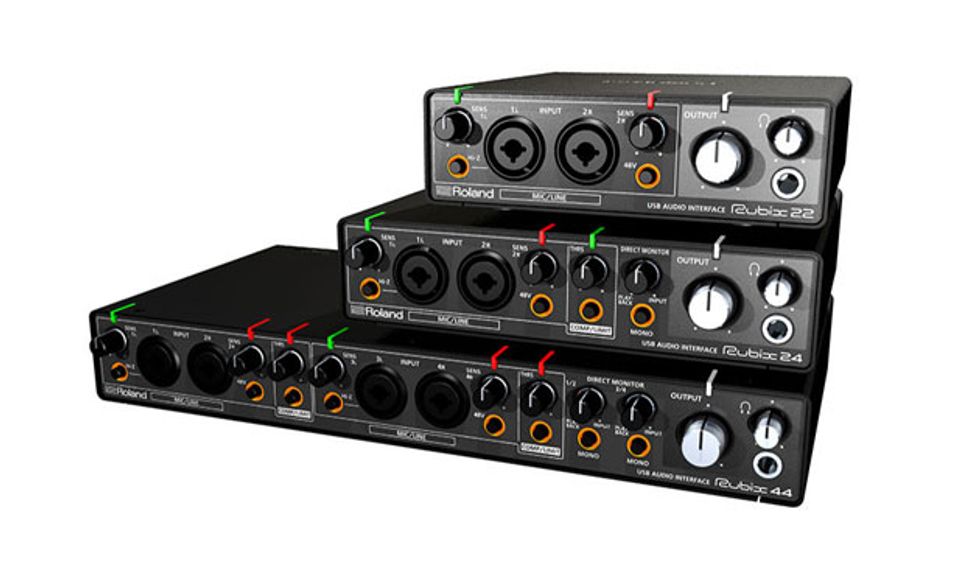 Roland Unveils Line of Rubix Audio Interfaces