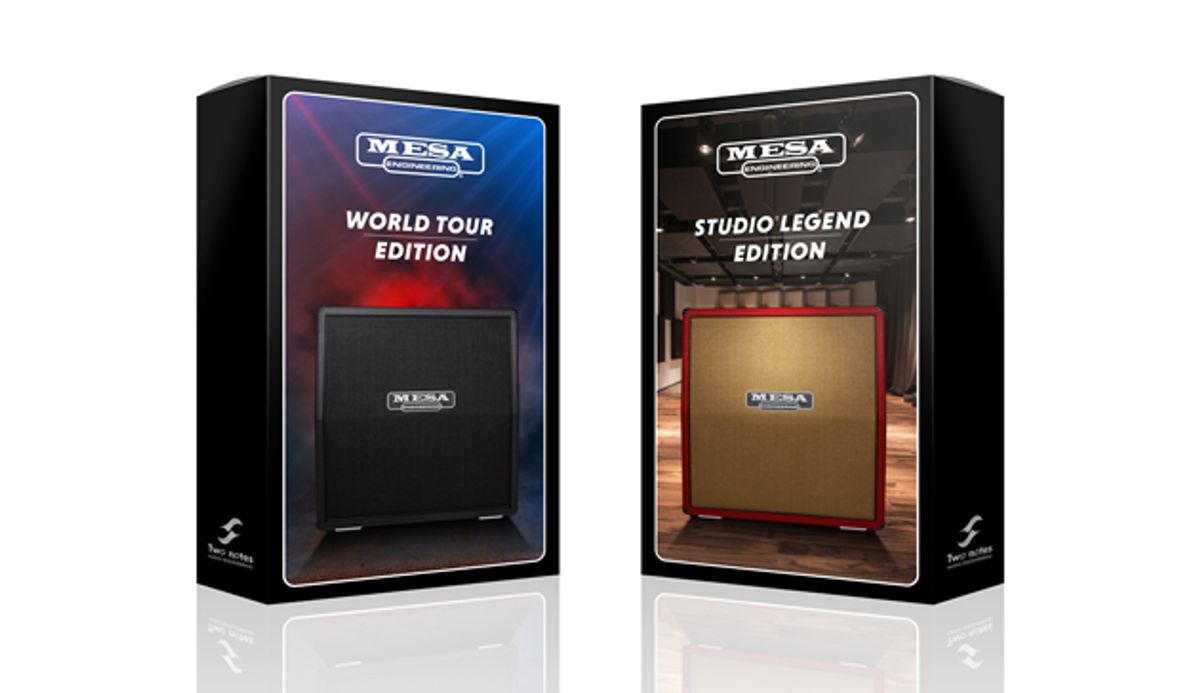 Mesa/Boogie and Two Notes Audio Engineering Launch IR Cab Packs