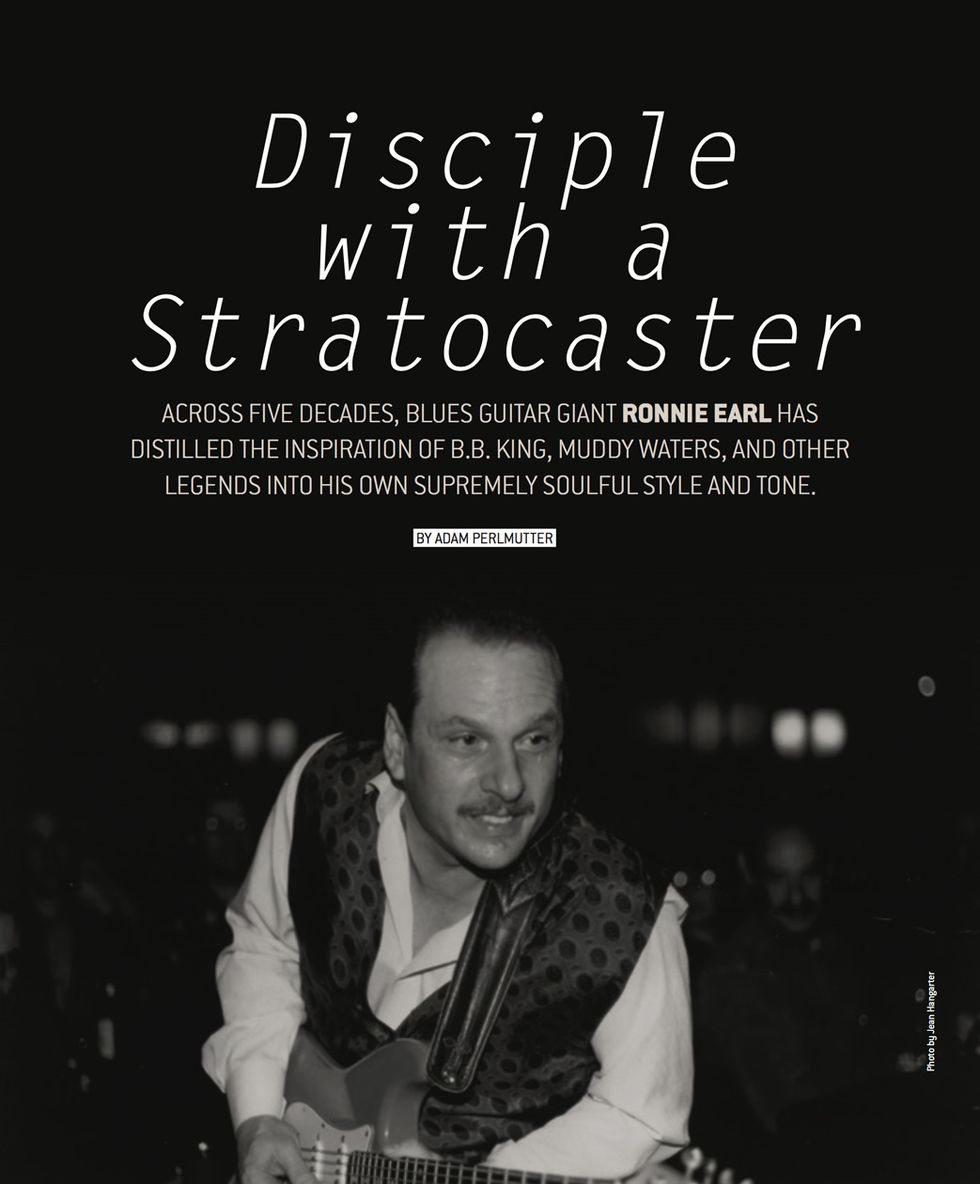 Blues Giant Ronnie Earl Takes His Strat Beyond the Blue Door