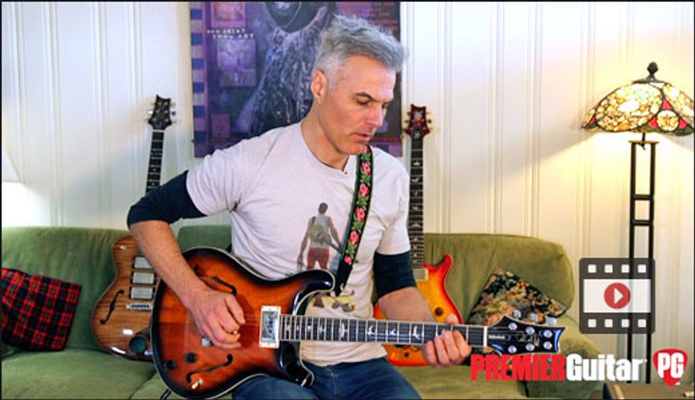First Look: PRS SE Hollowbody Standard