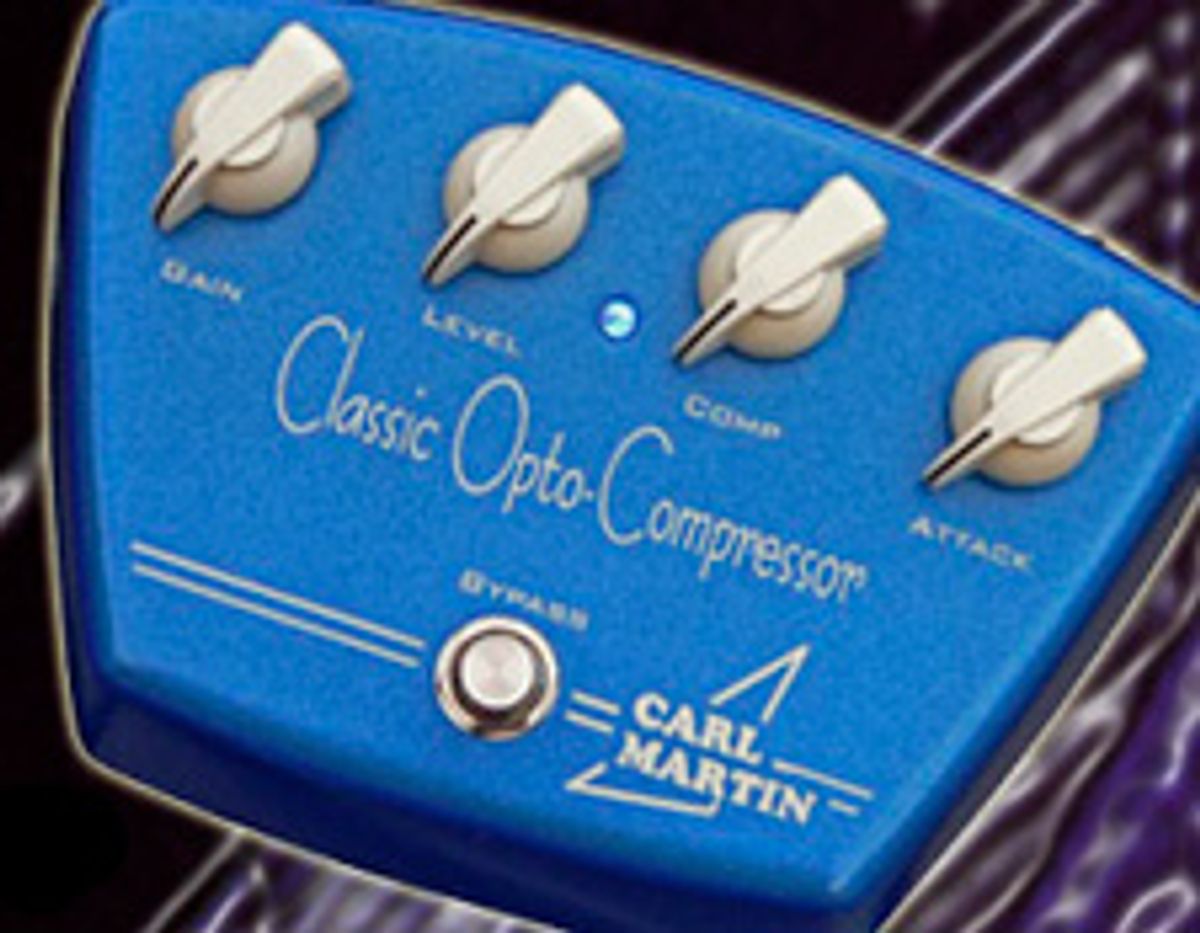 Carl Martin's Vintage Opto-Compressor 