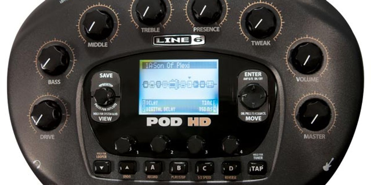 Pod Line Six Line 6 Pod HD Review - Premier Guitar