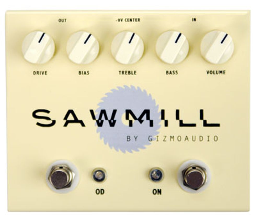 GizmoAudio Sawmill Overdrive Pedal Review