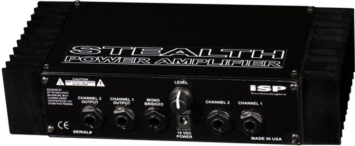 ISP Technologies Introduces the Stealth Power Amp