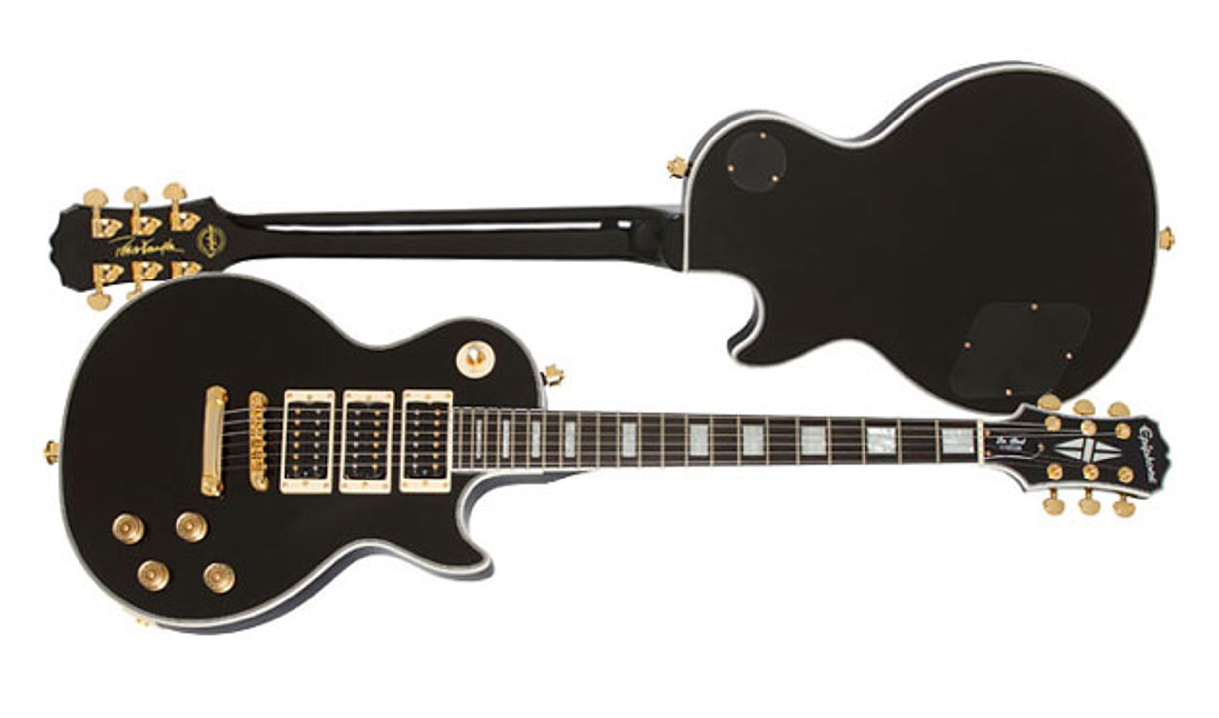 Epiphone Unveils the Limited-Edition Peter Frampton Les Paul Custom PRO and 1964 Texan Models
