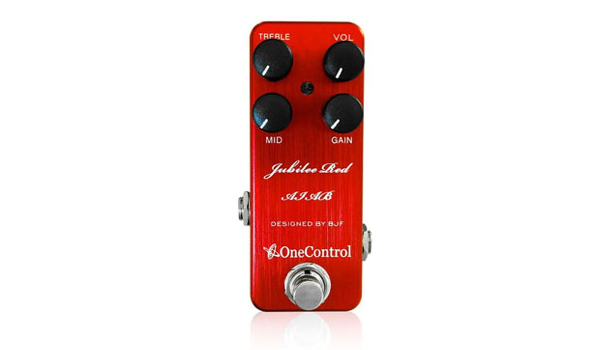 One Control Launches the Jubilee Red Amp-in-a-Box