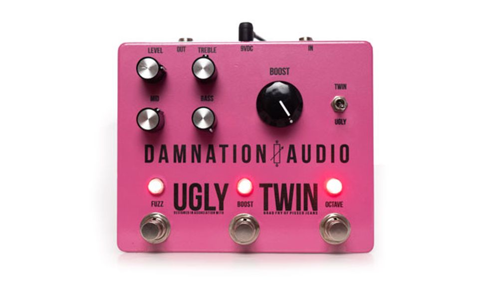 Damnation Audio Releases the Ugly Twin Boosted Octave Fuzz