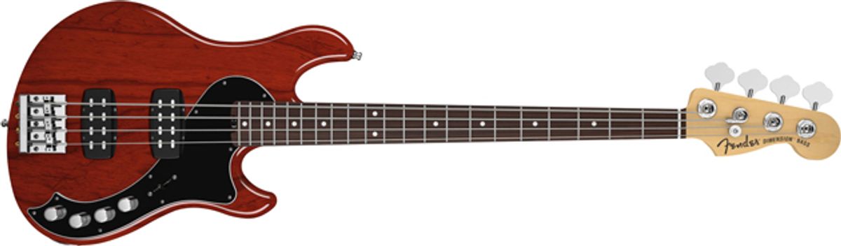 Fender Releases Dimension Series Bass