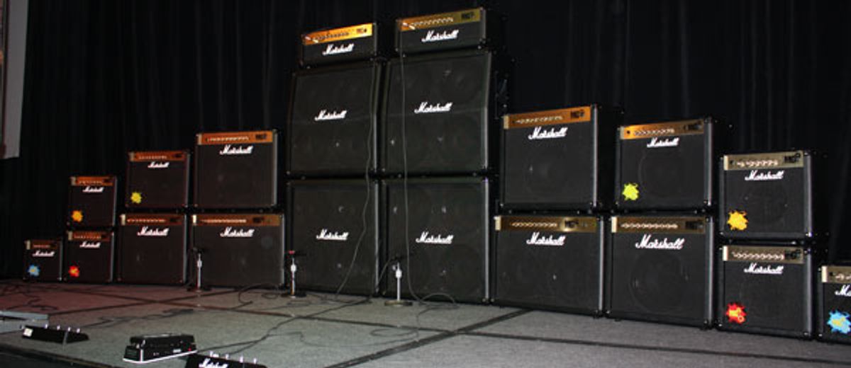 From NAMM: Marshall MG Series