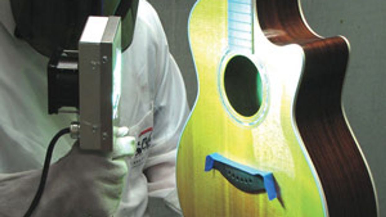 Spray and Bake: Minor Restoration on a Taylor 814C