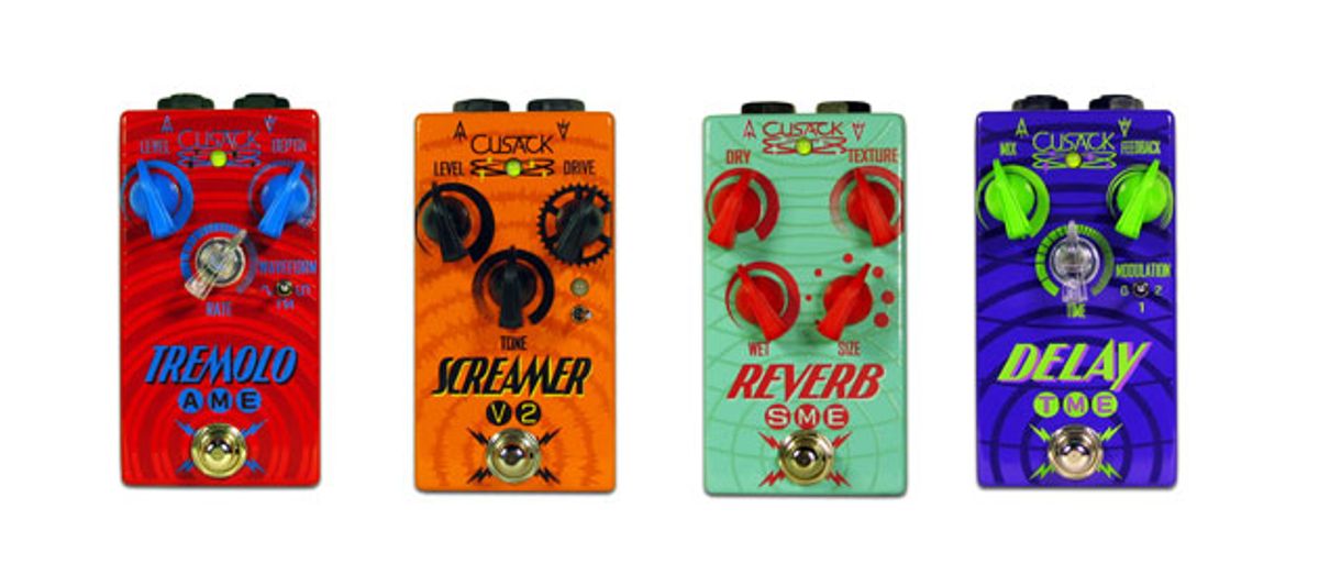 Cusack Music Releases New Line of Pedals