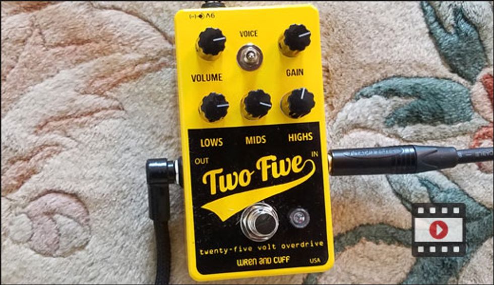 First Look: Wren and Cuff Two-Five 25V Overdrive