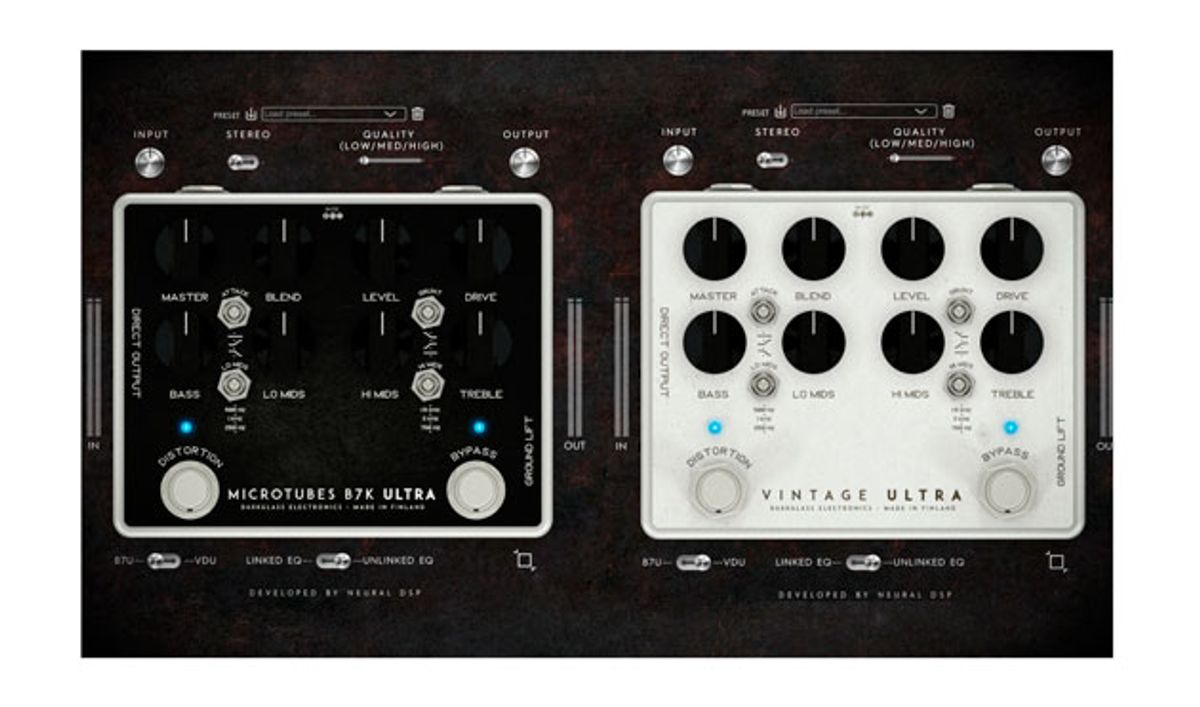 Neural DSP Unveils the Darkglass Ultra Plugins