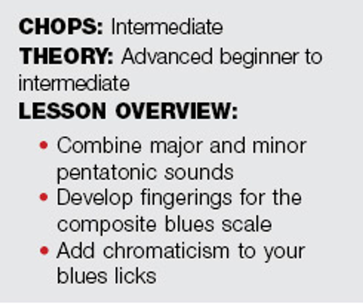 Beyond Blues: The Composite Blues Scale