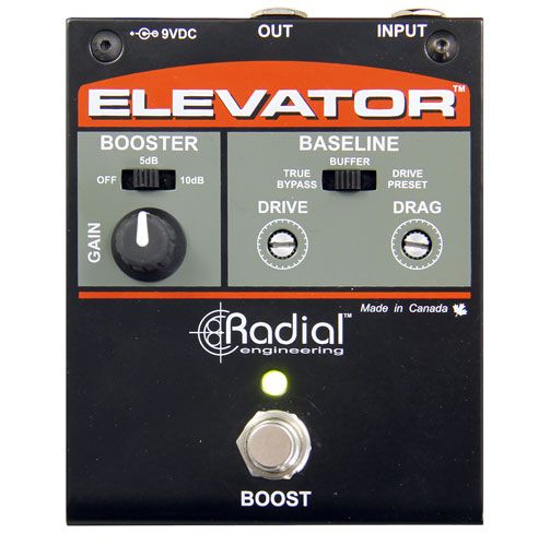 Radial Engineering Introduces the Elevator Buffer and Power Booster