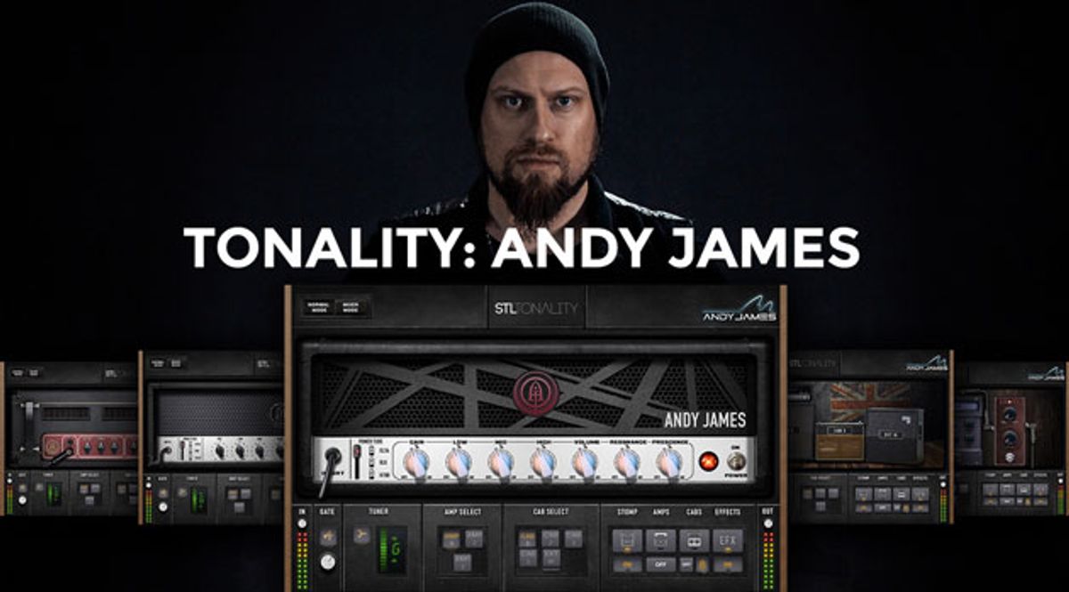 STL Unveils the Andy James Guitar Plug-In Suite