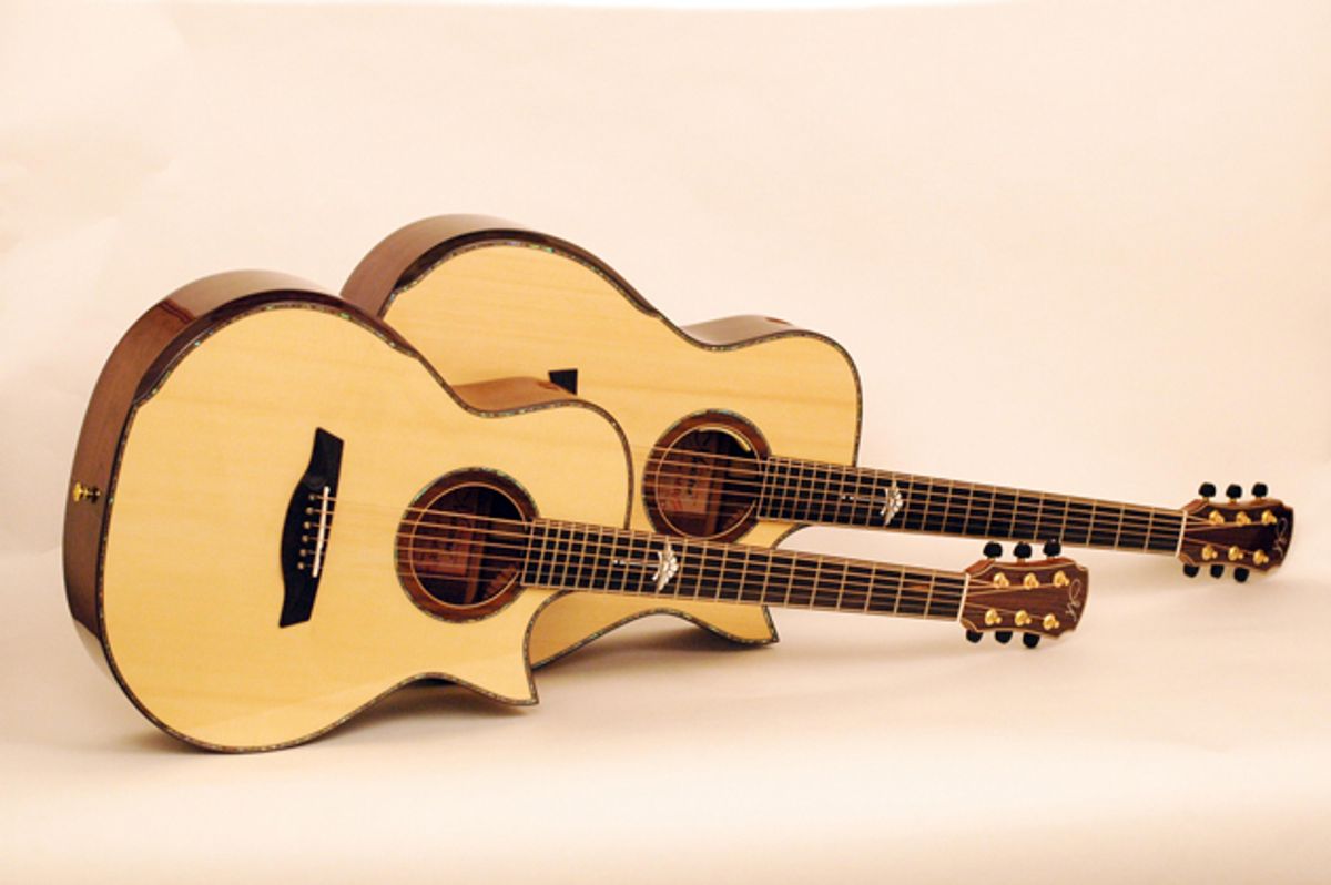 Maestro Guitars Releases Double Top Series of Acoustic Guitars