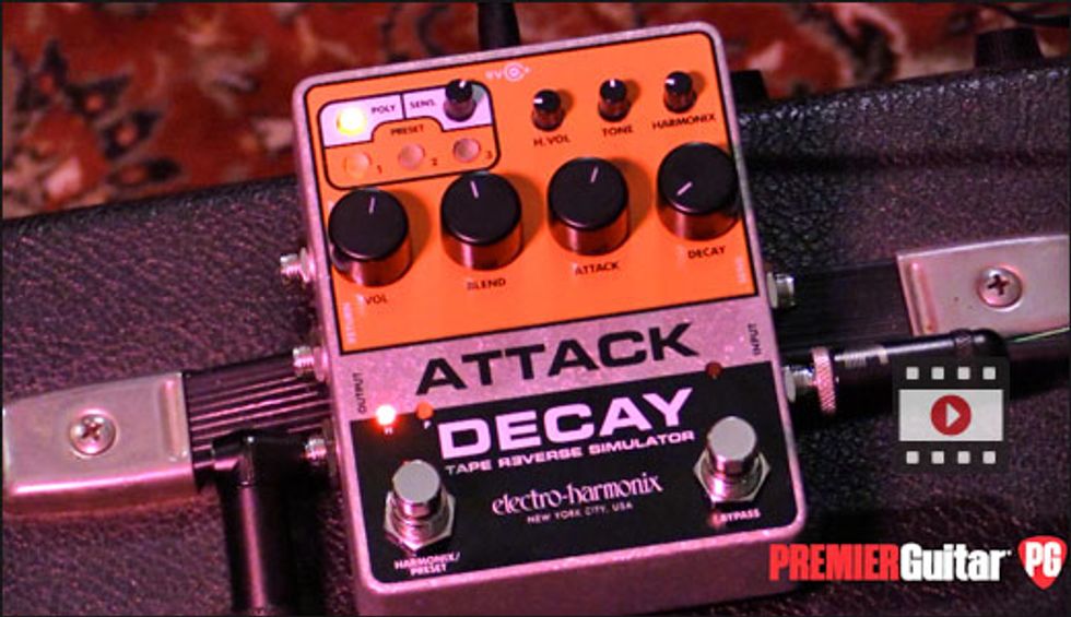 First Look: Electro-Harmonix Attack Decay