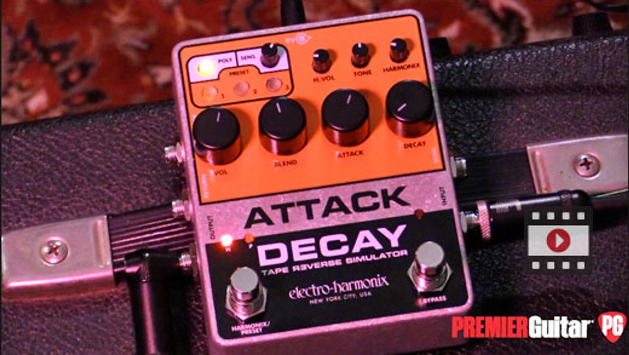 First Look: Electro-Harmonix Attack Decay