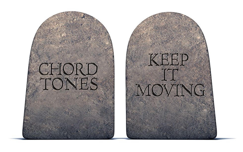 The Two Commandments of Shredding Chromatics
