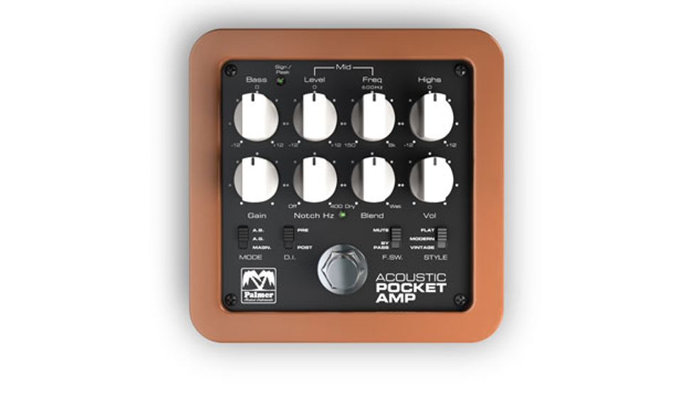 Palmer Presents the Acoustic Pocket Amp